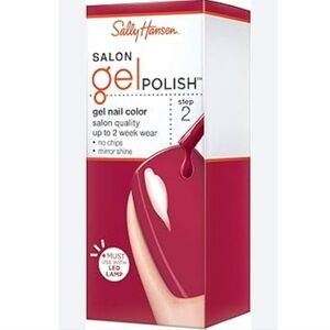 3 FOR $13 🔥Sally Hansen salon gel nail polish color 240 crazy Crimson